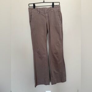 Vince low rise trouser flare Taupe Pants
